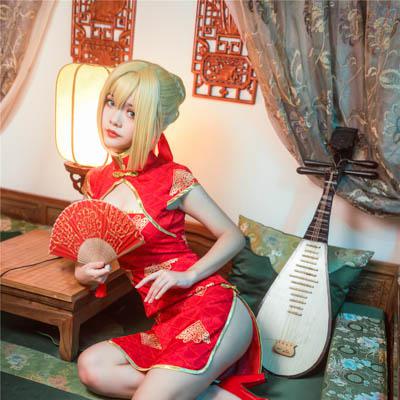 Em Gái Và Sườn Xám Đỏ - 妹妹和红色旗袍 09