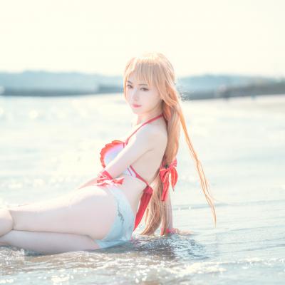 Shika小鹿鹿 Asuna Bikini 09