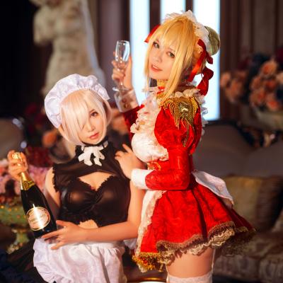 面饼仙儿&amp;半半子 - Claudius x Kyrielight Maid 03