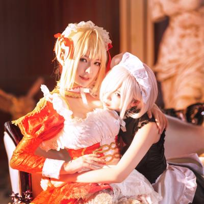 面饼仙儿&amp;半半子 - Claudius x Kyrielight Maid 13