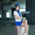 Sun Hui Tong   Stewardess High speed Railway - 043
