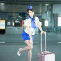 Sun Hui Tong   Stewardess High speed Railway - 058