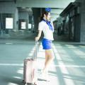 Sun Hui Tong   Stewardess High speed Railway - 063