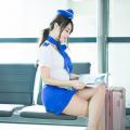 Sun Hui Tong   Stewardess High speed Railway - 067