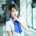 Sun Hui Tong   Stewardess High speed Railway - 076