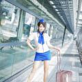 Sun Hui Tong   Stewardess High speed Railway - 077