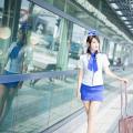 Sun Hui Tong   Stewardess High speed Railway - 078