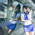 Sun Hui Tong   Stewardess High speed Railway - 094