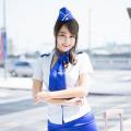 Sun Hui Tong   Stewardess High speed Railway - 102