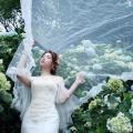 Beautiful Bride and Hydrangea Flowers - 20.jpg