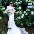 Beautiful Bride and Hydrangea Flowers - 60.jpg