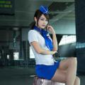 Sun Hui Tong   Stewardess High speed Railway - 046