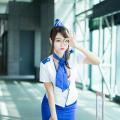 Sun Hui Tong   Stewardess High speed Railway - 072