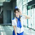 Sun Hui Tong   Stewardess High speed Railway - 073