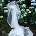Beautiful Bride and Hydrangea Flowers - 26