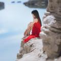 海边红裙 10