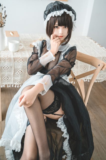Mật Trấp Miêu Cừu - Hầu gái váy trong suốt – photo 8