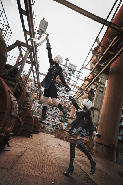 Sayathefox×Saiwestwood - Nier- Automata - 2B×A2 – photo 21
