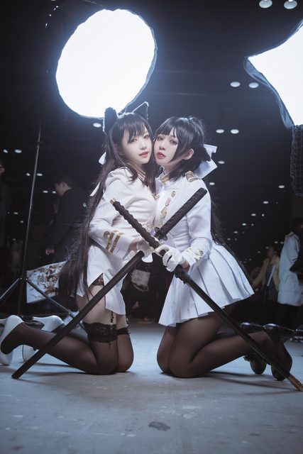 Shika×Ahrishiki｜ Tiểu Lộc Lộc × Hắc Miêu Miêu - Azur Lane - Atago×Takao – photo 3