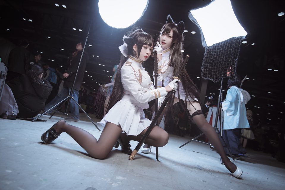 Shika×Ahrishiki｜ Tiểu Lộc Lộc × Hắc Miêu Miêu - Azur Lane - Atago×Takao – photo 6