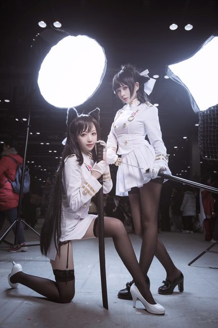 Shika×Ahrishiki｜ Tiểu Lộc Lộc × Hắc Miêu Miêu - Azur Lane - Atago×Takao – photo 8