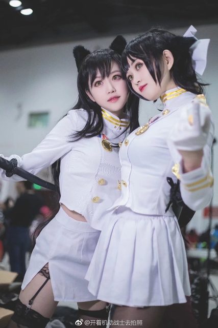 Shika×Ahrishiki｜ Tiểu Lộc Lộc × Hắc Miêu Miêu - Azur Lane - Atago×Takao – photo 11
