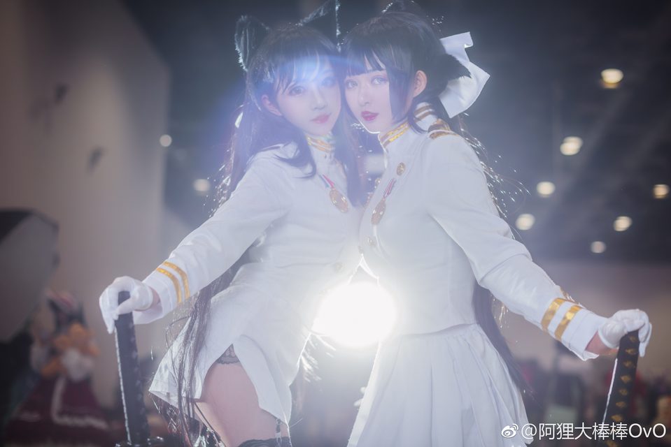 Shika×Ahrishiki｜ Tiểu Lộc Lộc × Hắc Miêu Miêu - Azur Lane - Atago×Takao – photo 14