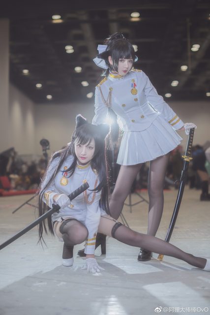 Shika×Ahrishiki｜ Tiểu Lộc Lộc × Hắc Miêu Miêu - Azur Lane - Atago×Takao – photo 15