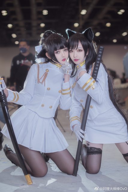 Shika×Ahrishiki｜ Tiểu Lộc Lộc × Hắc Miêu Miêu - Azur Lane - Atago×Takao – photo 16