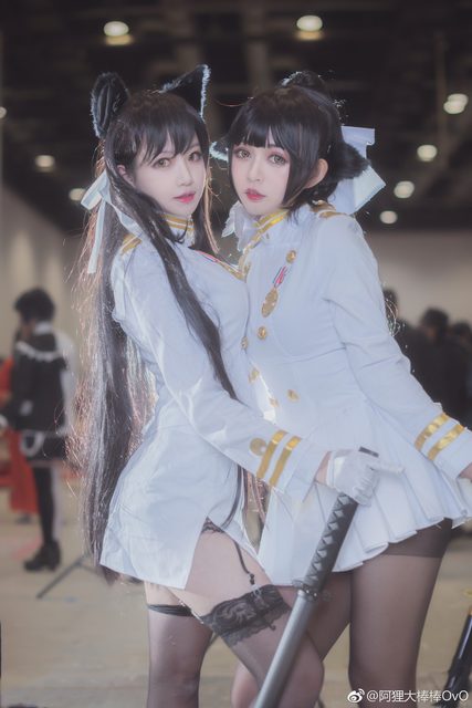 Shika×Ahrishiki｜ Tiểu Lộc Lộc × Hắc Miêu Miêu - Azur Lane - Atago×Takao – photo 17