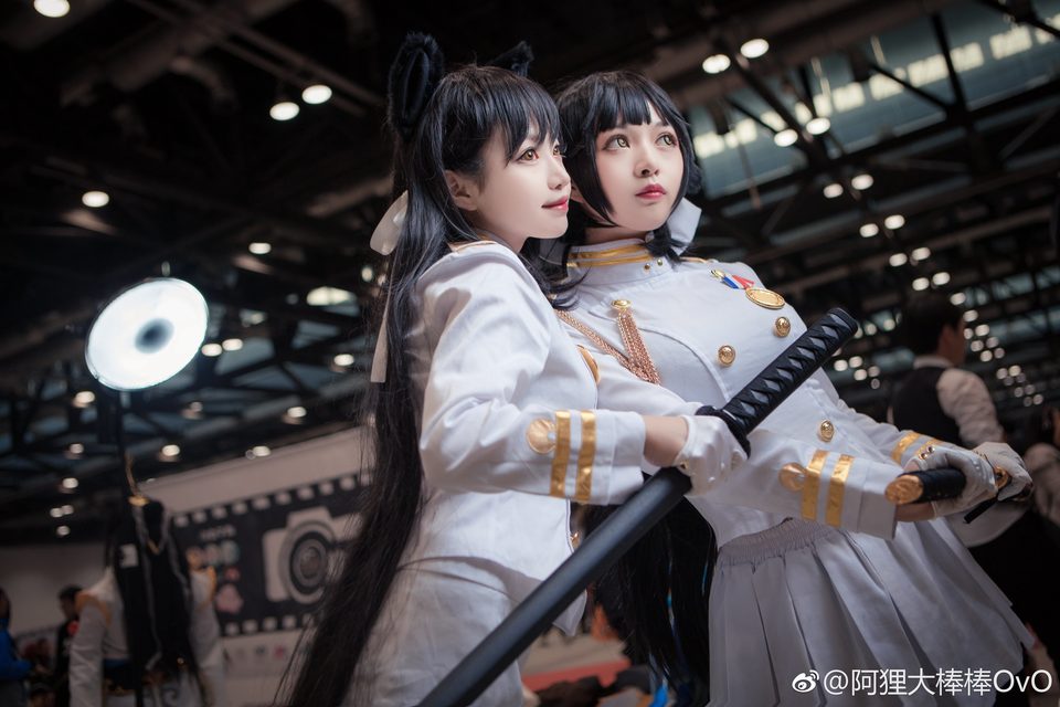 Shika×Ahrishiki｜ Tiểu Lộc Lộc × Hắc Miêu Miêu - Azur Lane - Atago×Takao – photo 20
