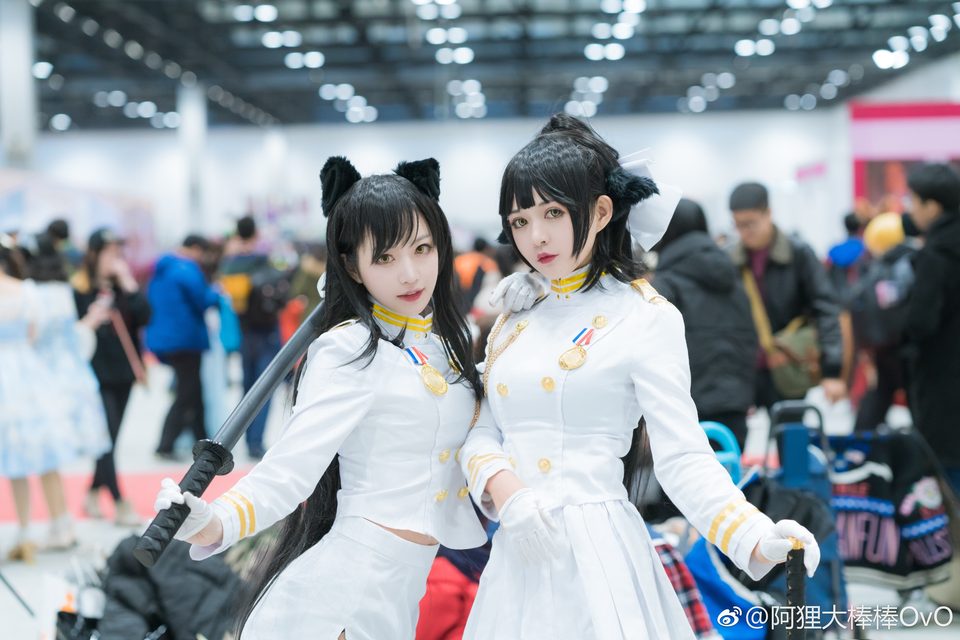 Shika×Ahrishiki｜ Tiểu Lộc Lộc × Hắc Miêu Miêu - Azur Lane - Atago×Takao – photo 21