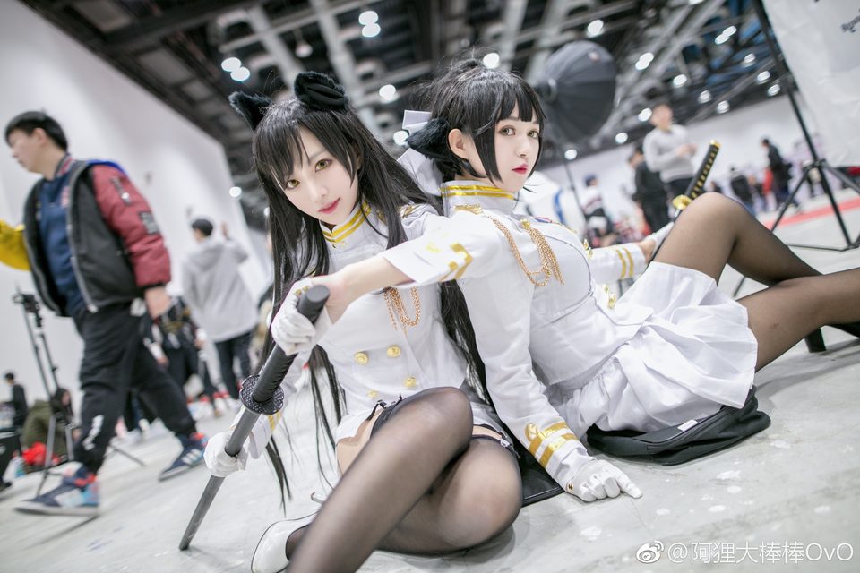Shika×Ahrishiki｜ Tiểu Lộc Lộc × Hắc Miêu Miêu - Azur Lane - Atago×Takao – photo 22