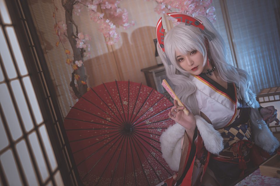 Thiết Bản Thiêu Quỷ Vũ W - Azur Lane - Prinz Eugen (Hyakka Ryouran Ver.) – photo 1