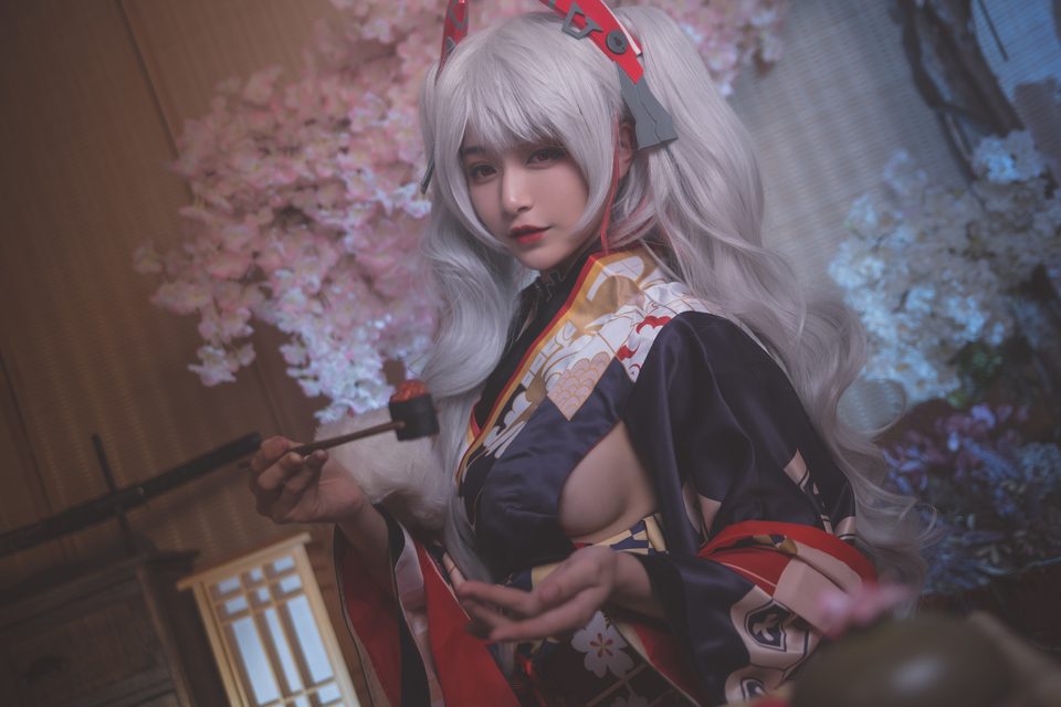 Thiết Bản Thiêu Quỷ Vũ W - Azur Lane - Prinz Eugen (Hyakka Ryouran Ver.) – photo 9