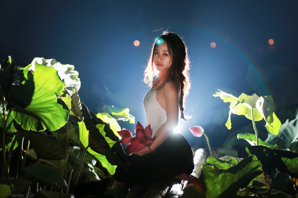 Hà Min - Gái xinh và hoa sen – photo 11