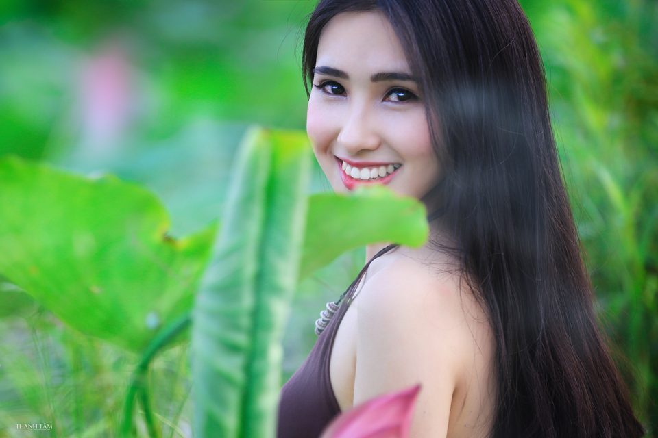 Hồng Rubyshi - Cô gái và hoa sen – photo 16