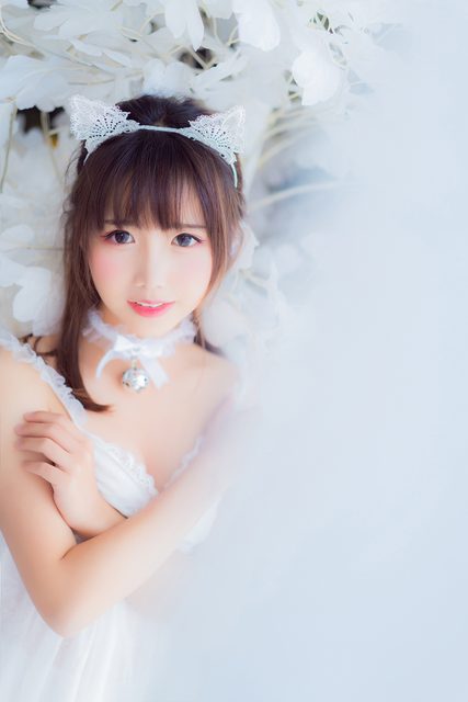 Bộ Đồ Ngủ Màu Trắng - 吊带白睡衣 – photo 49