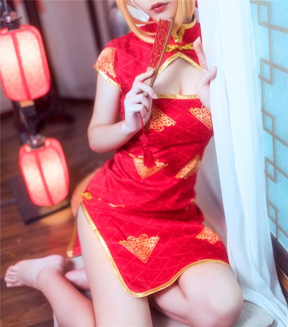 Em Gái Và Sườn Xám Đỏ - 妹妹和红色旗袍 – photo 30