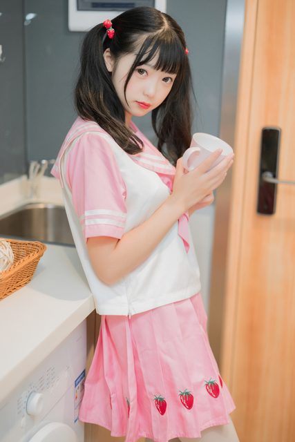 Hồng Dâu Jk - 粉色草莓jk – photo 21