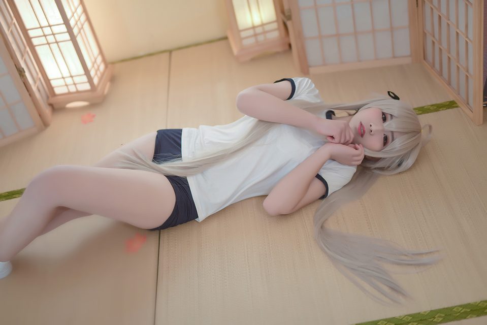 Kasugano Sora Trong Đồ Thể Dục - 穹妹的体操服 – photo 8