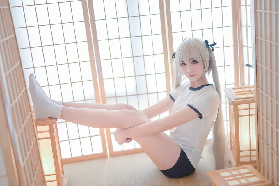 Kasugano Sora Trong Đồ Thể Dục - 穹妹的体操服 – photo 10