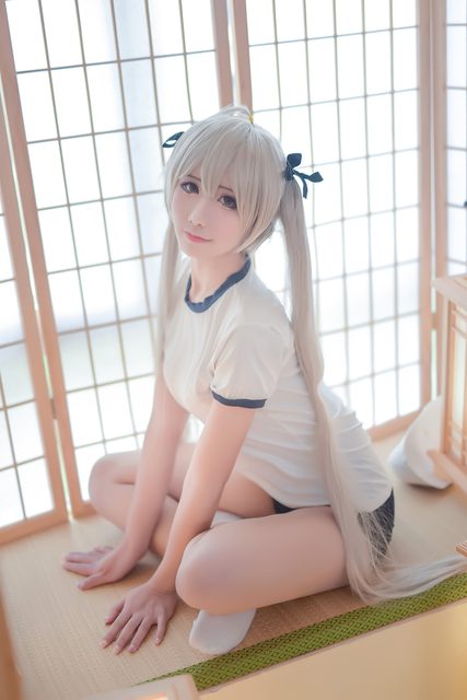 Kasugano Sora Trong Đồ Thể Dục - 穹妹的体操服 – photo 11