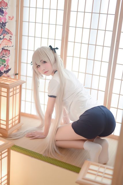 Kasugano Sora Trong Đồ Thể Dục - 穹妹的体操服 – photo 12