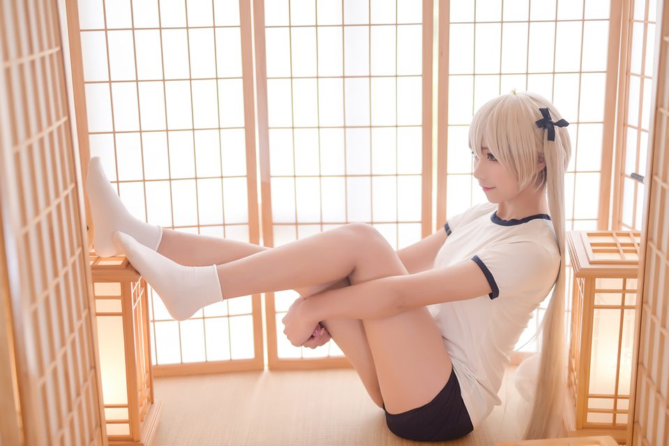 Kasugano Sora Trong Đồ Thể Dục - 穹妹的体操服 – photo 29