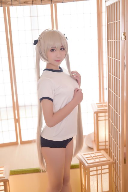 Kasugano Sora Trong Đồ Thể Dục - 穹妹的体操服 – photo 34