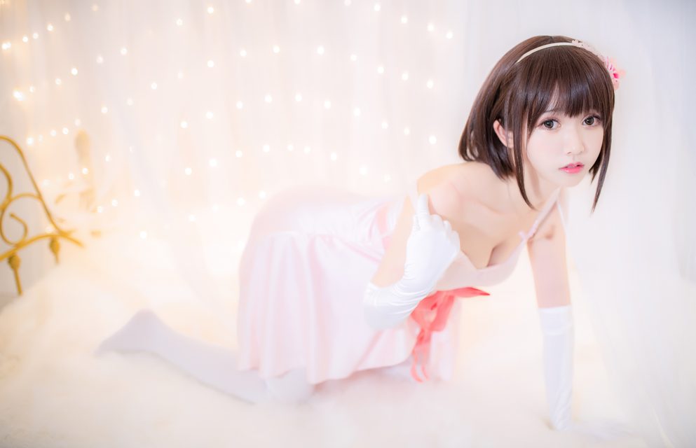Katou Megumi Mặc Nội Y - Miêu Đường Ánh Họa – photo 26