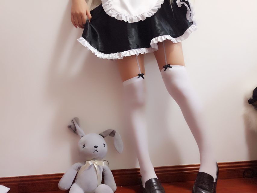 Manh Muội Tự Chụp - Trang Phục Hầu Gái - 萌妹自拍-女仆装穹妹 – ảnh 32