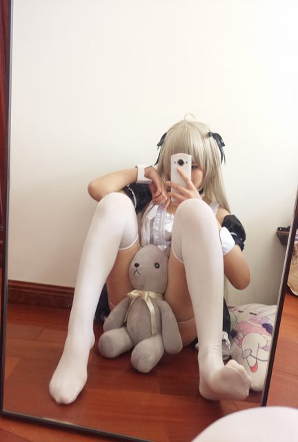 Manh Muội Tự Chụp - Trang Phục Hầu Gái - 萌妹自拍-女仆装穹妹 – ảnh 35