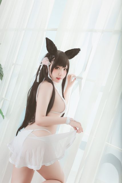Miêu Điền Thánh Nại Nại - Atago Mặc Áo Tắm - 猫田圣奈奈 – 爱宕泳装 – photo 1